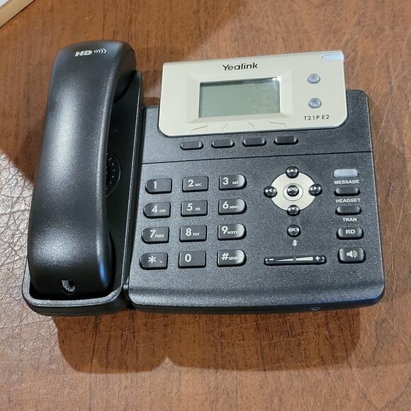 Yealink SIP-T21P E2 Dual-line Entry Level IP Phone Open Box Never Been Used - Picture 4 of 16